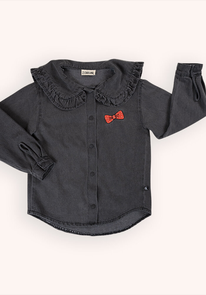 CarlijnQ Denim - big blouse collar