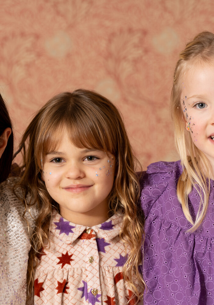 House of Jamie Puff Balloon Sequins Jumper Ecru