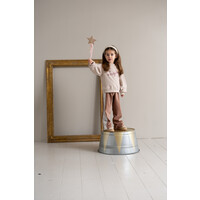 House of Jamie Balloon Sweater French Grey