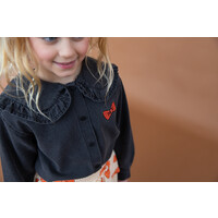 CarlijnQ Denim - big blouse collar
