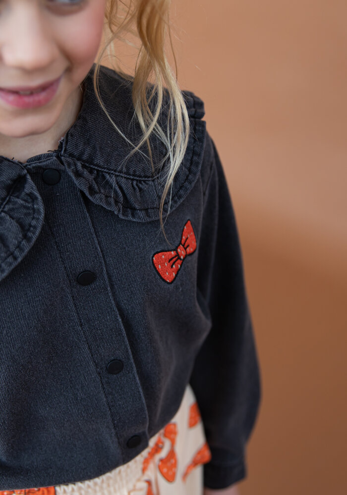 CarlijnQ Denim - big blouse collar