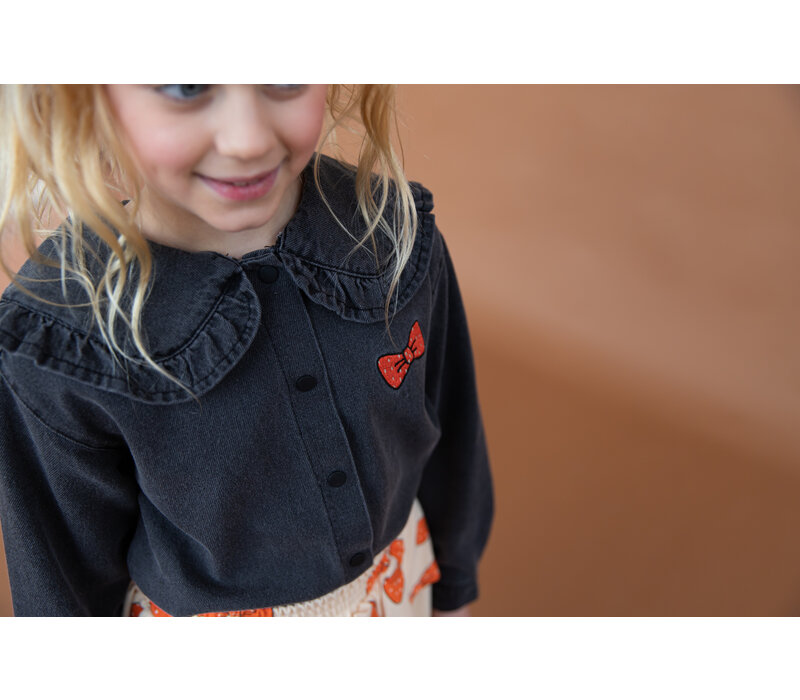 CarlijnQ Denim - big blouse collar