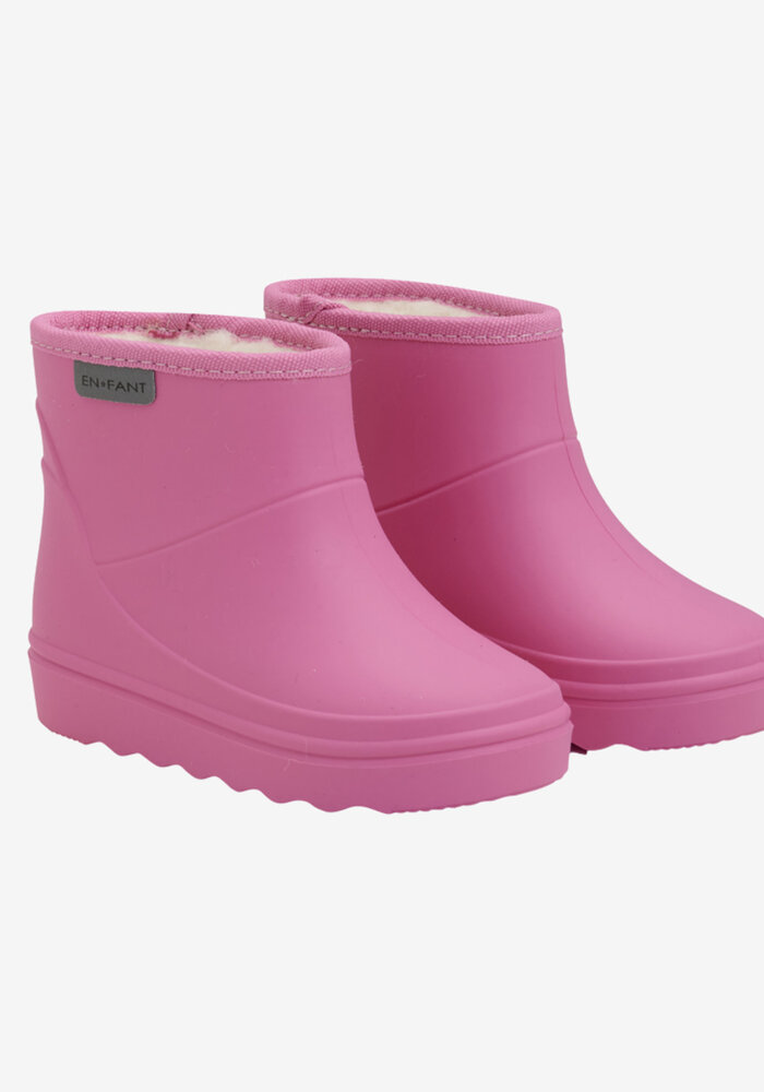 Enfant Thermo Boots Short Solid Carmine Rose