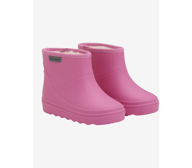 Enfant Thermo Boots Short Solid Carmine Rose