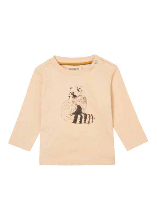 Noppies Noppies Boys Tee Gotor long sleeve Appleblossom