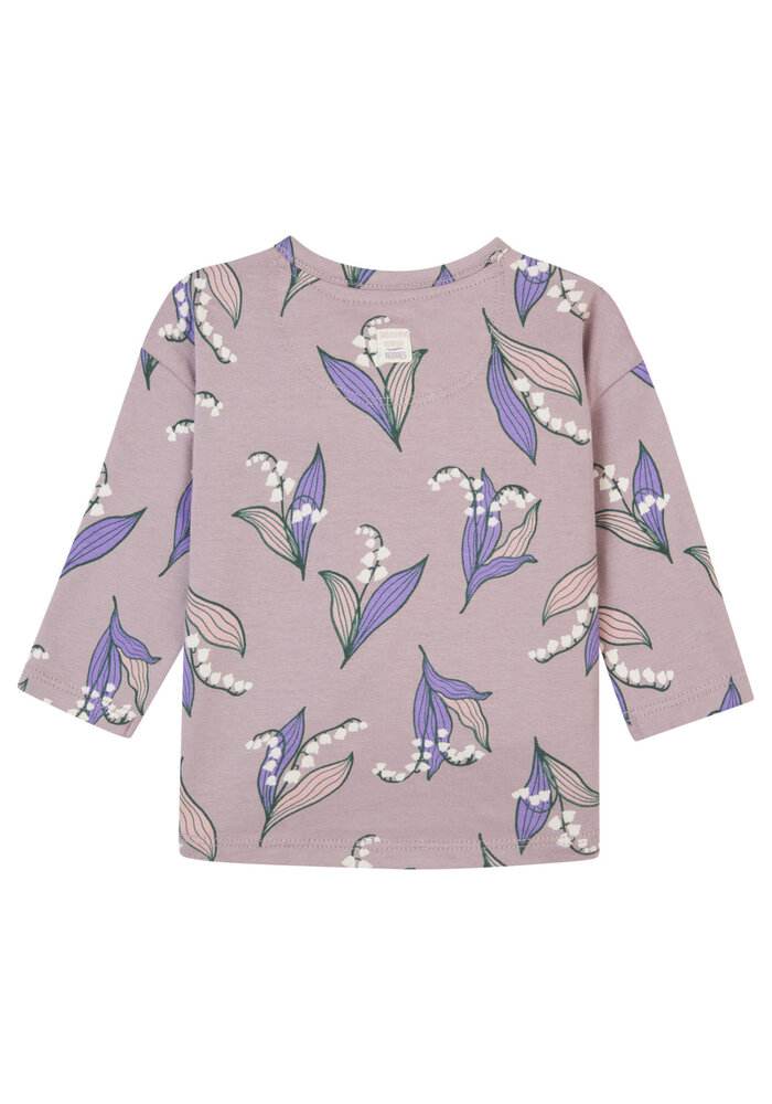 Noppies Girls Tee Falicon long sleeve allover print Nirvana