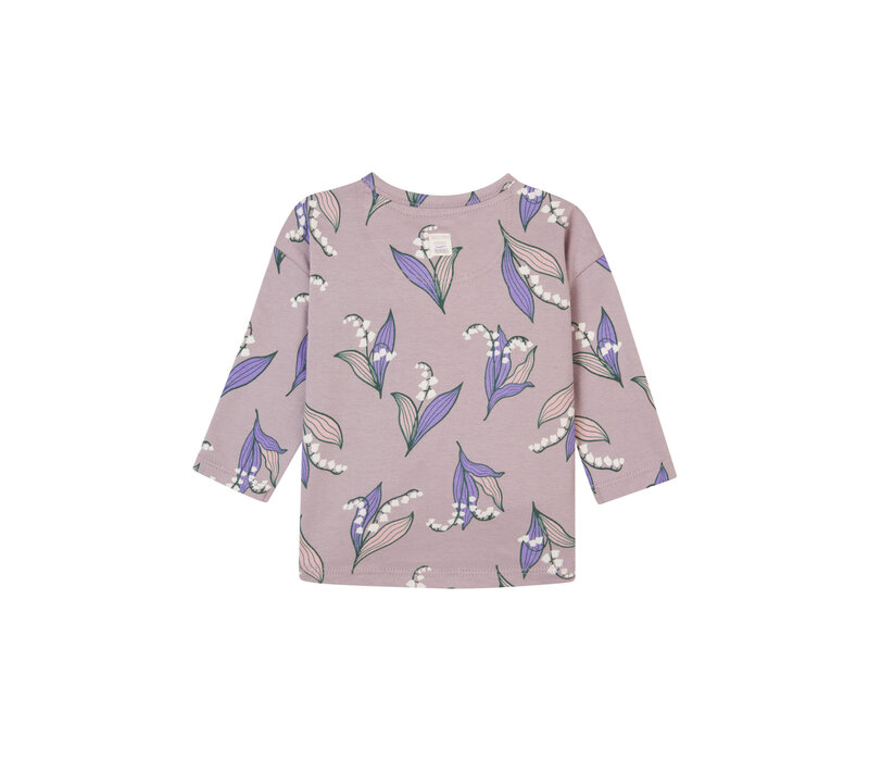Noppies Girls Tee Falicon long sleeve allover print Nirvana