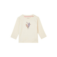 Noppies Girls Tee Fontaine long sleeve Buttercream