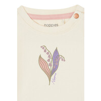 Noppies Girls Tee Fontaine long sleeve Buttercream