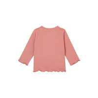 Noppies Girls Tee Flavy long sleeve Old Rose