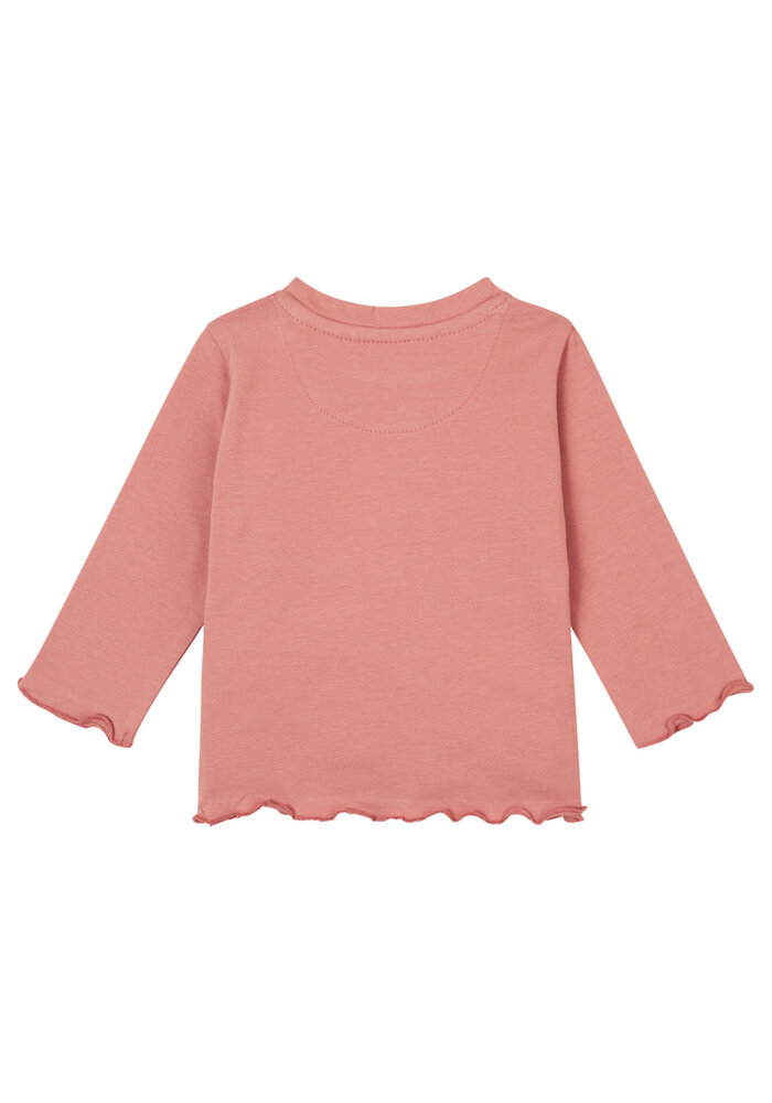 Noppies Girls Tee Flavy long sleeve Old Rose