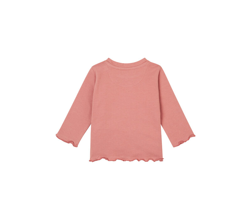 Noppies Girls Tee Flavy long sleeve Old Rose