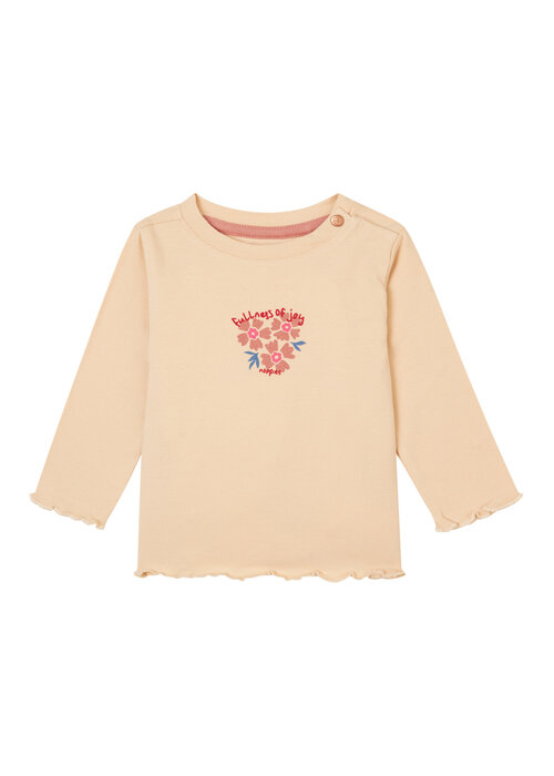 Noppies Noppies Girls Tee Flavy long sleeve Appleblossom