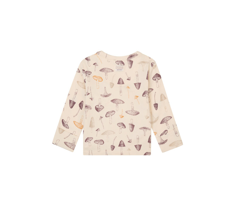 Noppies Unisex Tee Grabels long sleeve allover print Buttercream