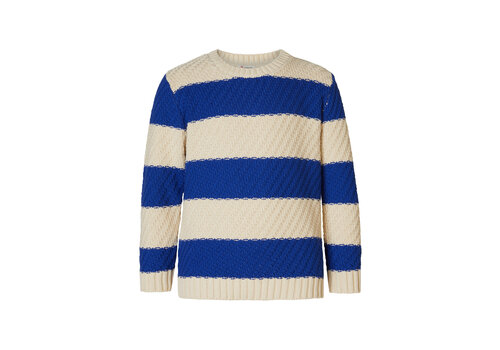 Noppies Noppies Boys Pullover Hinojal long sleeve stripe Fog