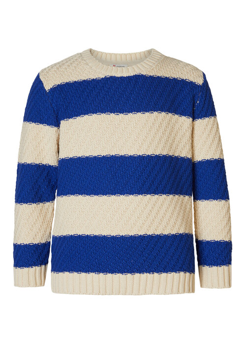 Noppies Noppies Boys Pullover Hinojal long sleeve stripe Fog