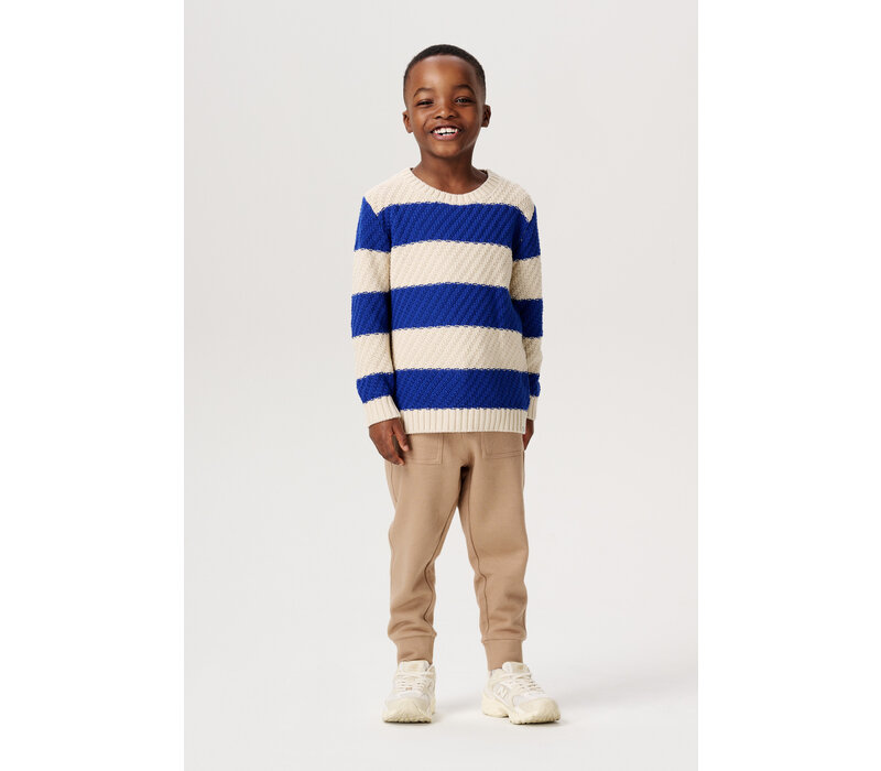 Noppies Boys Pullover Hinojal long sleeve stripe Fog