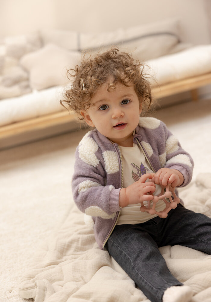 Noppies Girls Tee Fontaine long sleeve Buttercream