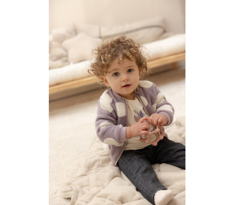Noppies Girls Tee Fontaine long sleeve Buttercream