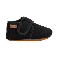 Enfant Baby Wool slippers Black