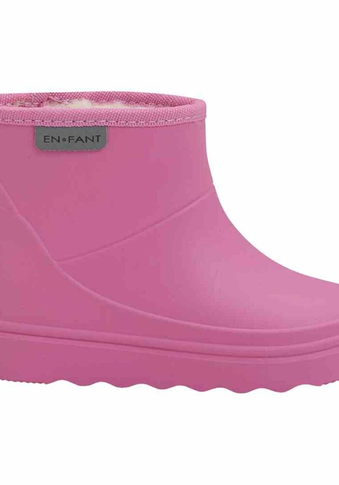 Enfant Thermo Boots Short Solid Carmine Rose