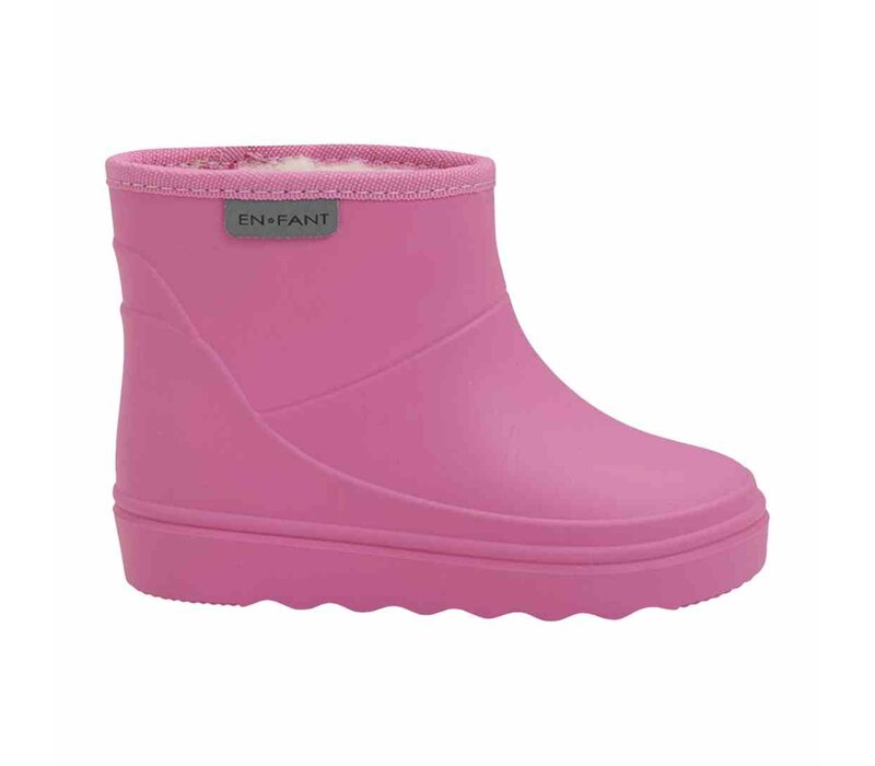 Enfant Thermo Boots Short Solid Carmine Rose