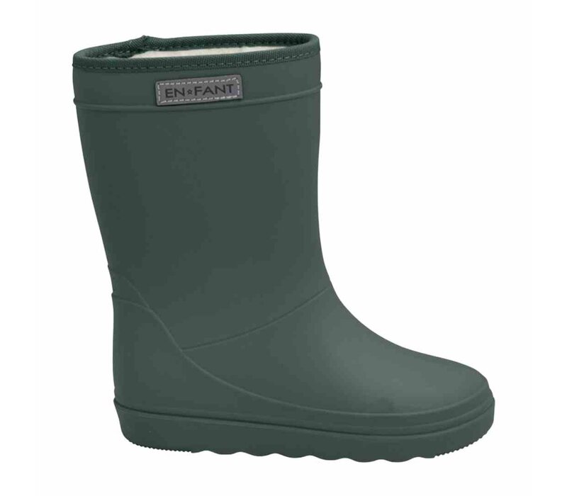 Enfant Thermo Boots Solid Green Gables