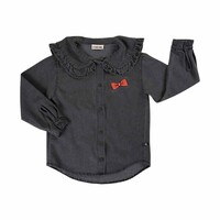 CarlijnQ Denim - big blouse collar