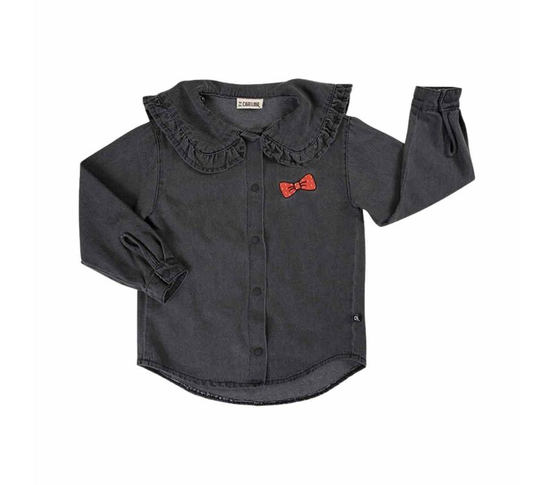 CarlijnQ Denim - big blouse collar