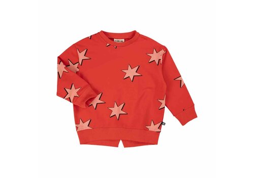 CarlijnQ CarlijnQ Stars - girls sweater with split