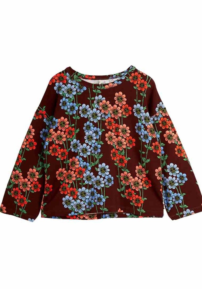 Mini Rodini Daisys aop ls tee Multi
