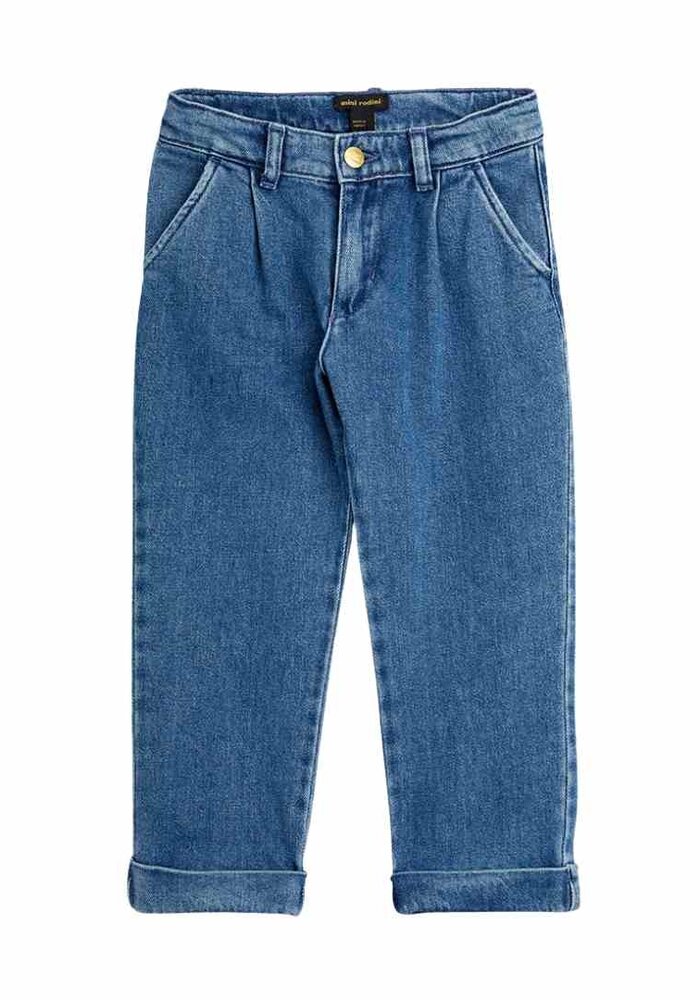 Mini Rodini Denim chinos Blue