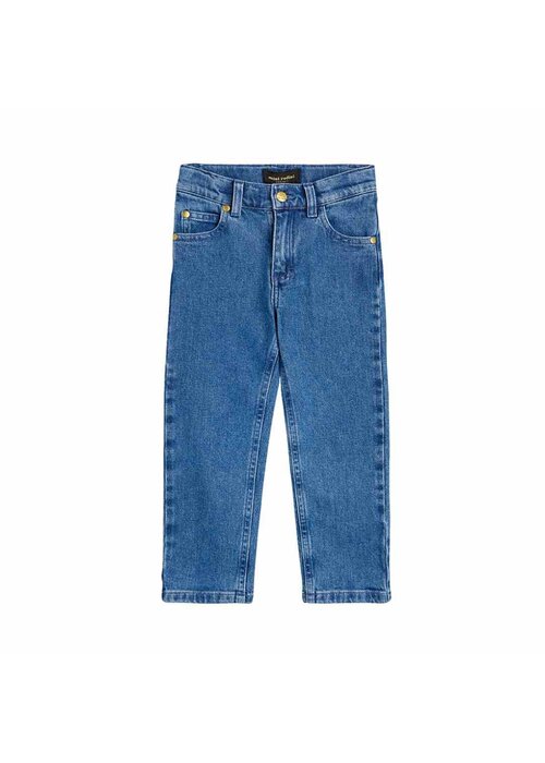 Mini Rodini Mini Rodini Straight denim jeans Blue