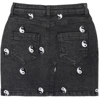 The New Lykke Denim skirt Black denim wash