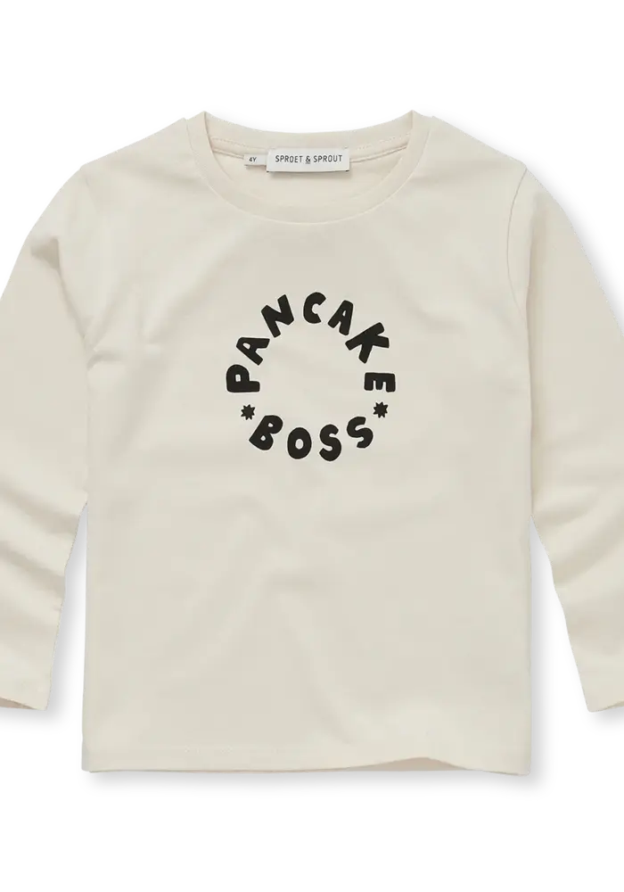 Sproet & Sprout T-shirt ls pancake boss