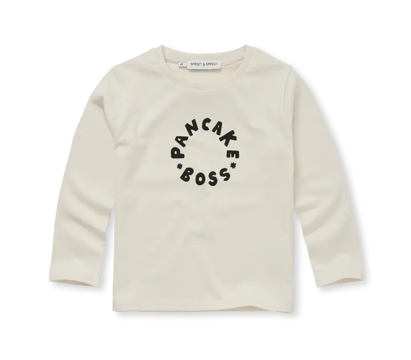 Sproet & Sprout T-shirt ls pancake boss
