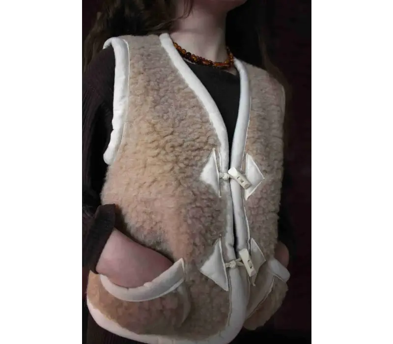 We Are Wovens Bodywarmer Cappuccino