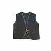 We Are Wovens We Are Wovens Bodywarmer Milo Cooked wool Black Tea We Are Wovens We Are Wovens Bodywarmer Milo Cooked wool Black Tea