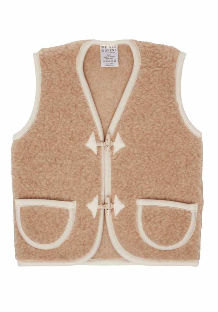 We Are Wovens Bodywarmer Cappuccino