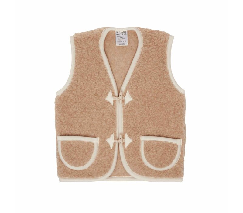 We Are Wovens Bodywarmer Cappuccino