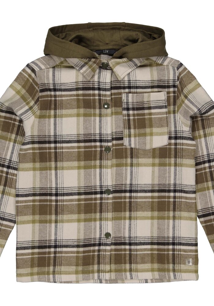 Levv NIGELLW241 Yarn dye black check