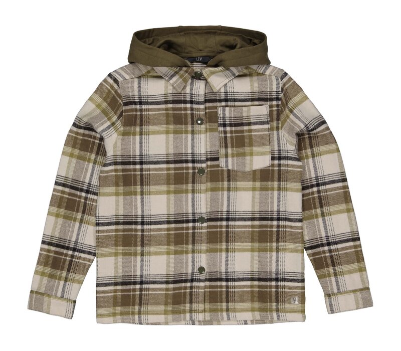 Levv NIGELLW241 Yarn dye black check