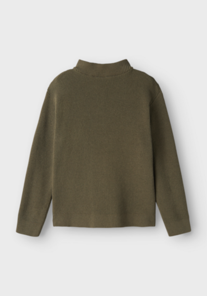Name-it NKMNESOLLE LS KNIT NOOS Tea Leaf