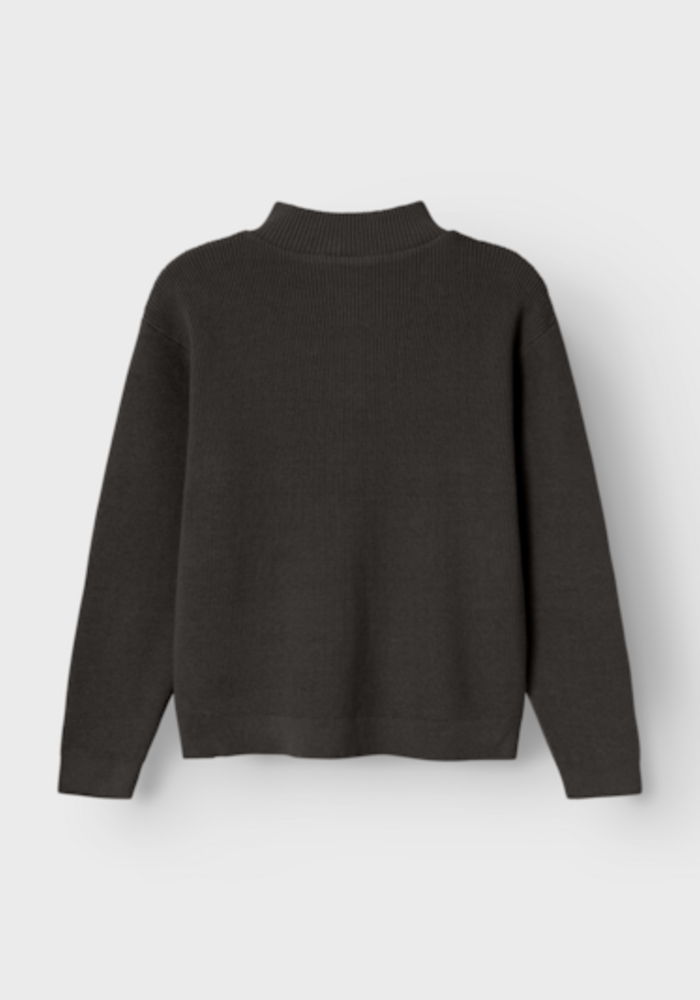 Name-it NKMNESOLLE LS KNIT NOOS Black