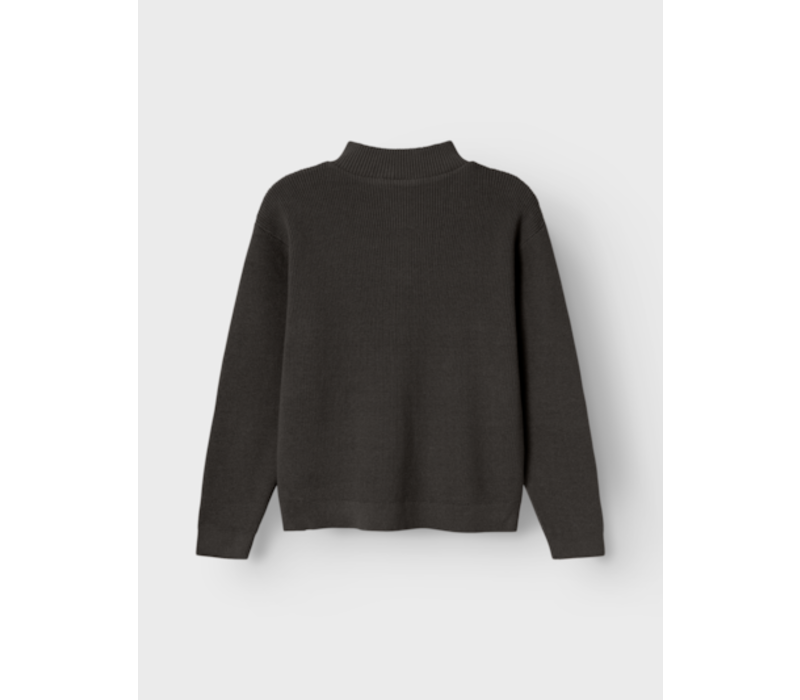 Name-it NKMNESOLLE LS KNIT NOOS Black