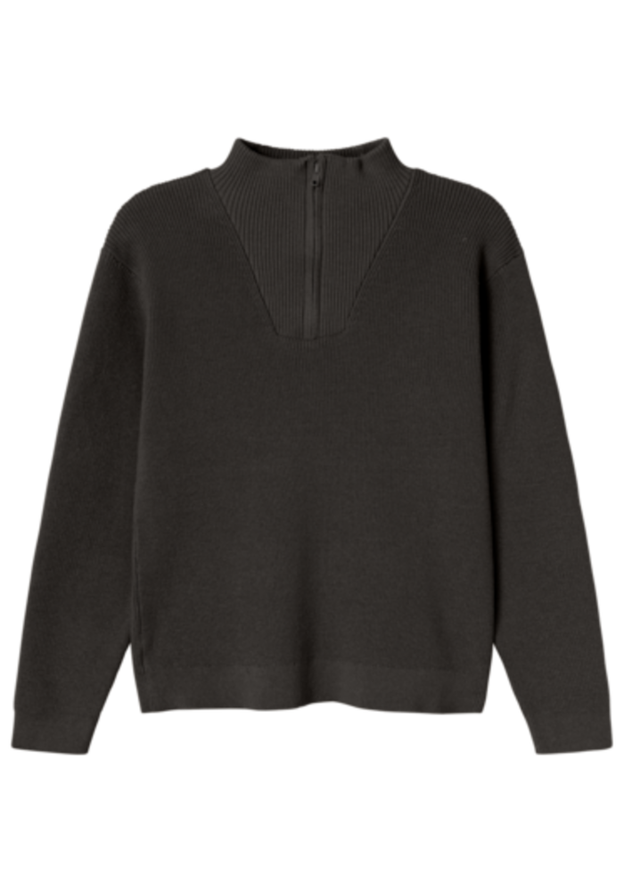 Name-it NKMNESOLLE LS KNIT NOOS Black