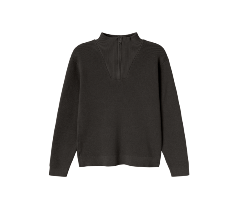 Name-it NKMNESOLLE LS KNIT NOOS Black
