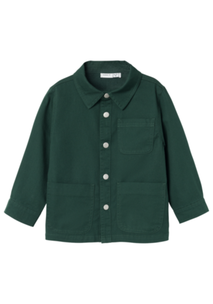 Name-it NMMLUNE LS OVERSHIRT Pine Grove