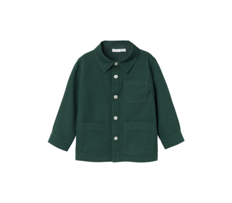 Name-it NMMLUNE LS OVERSHIRT Pine Grove