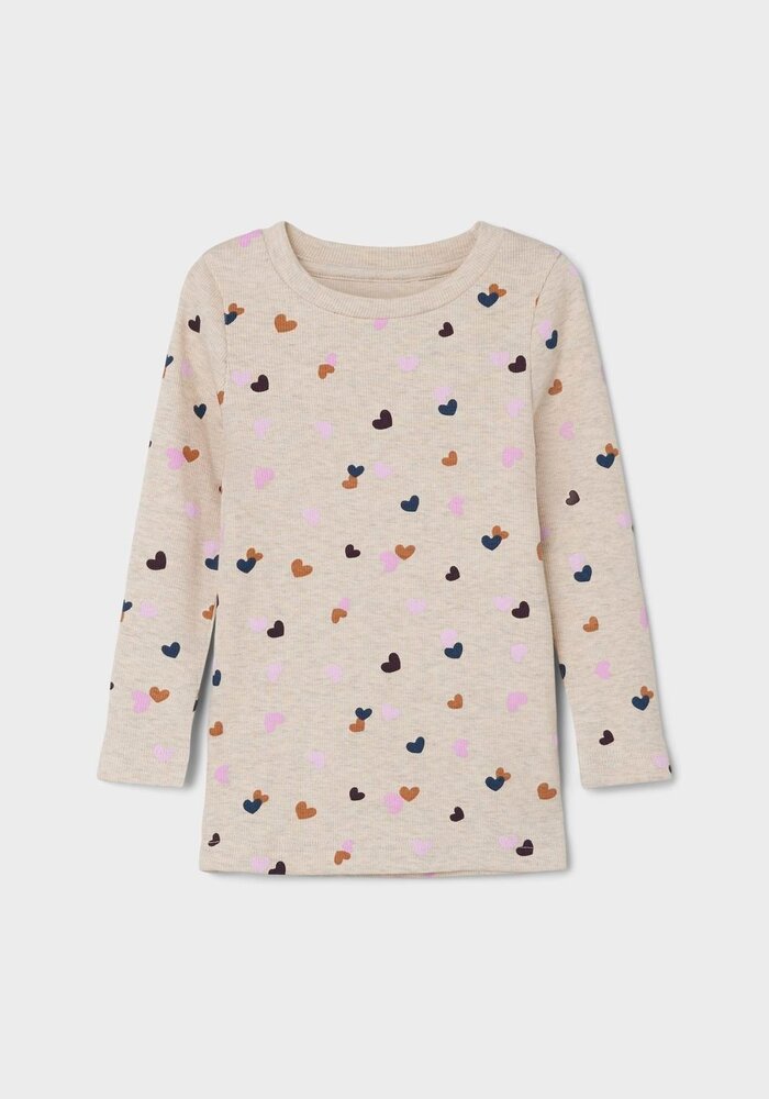 Name-it NMFLUCKY XSL LS TOP NOOS Peyote Melange